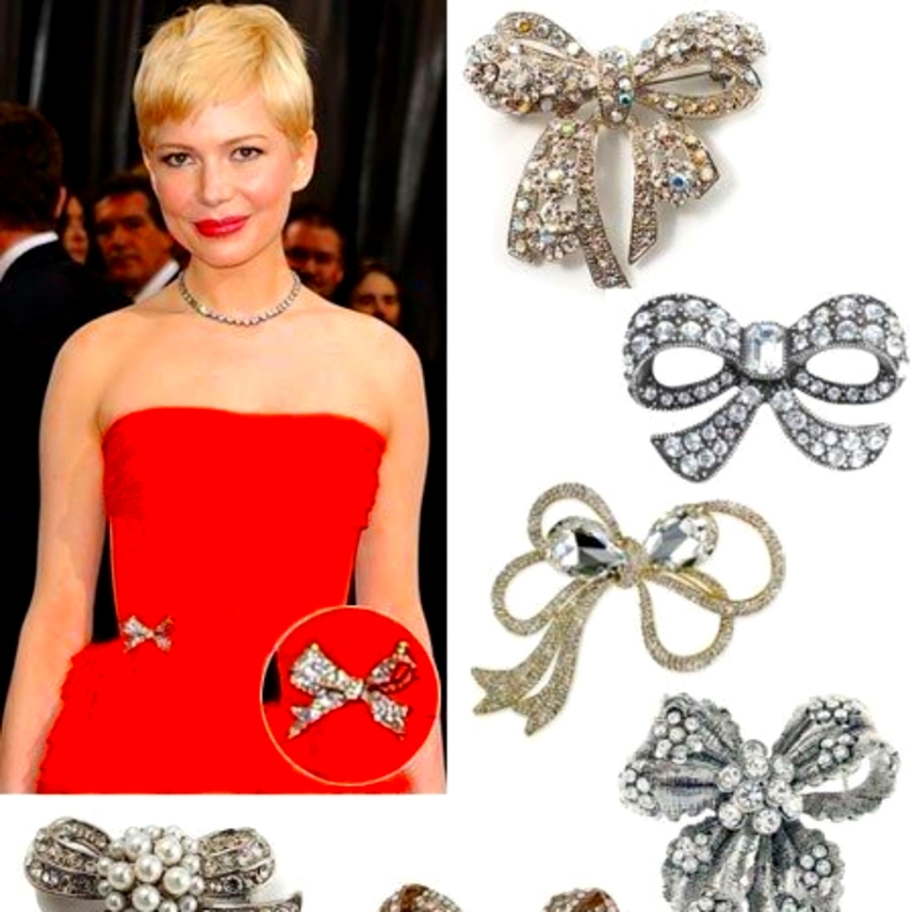 1940 Vintage Silver Art Deco Bow Brooch 🩶🤍🩶🤍